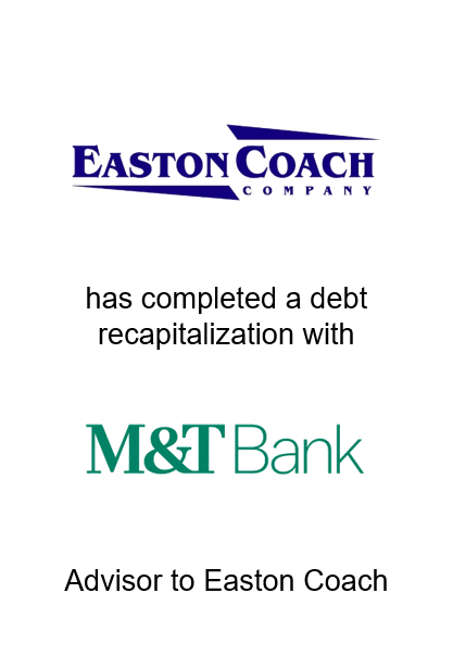 Easton Coach Company - Delancey Street Partners Easton Coach Company - Delancey Street Partners